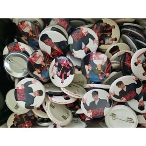 Vintage 1989 New Kids On The Block NKOTB 6 Random Pinback Buttons New Old Stock